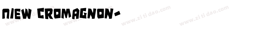 Niew CroMagnon字体转换